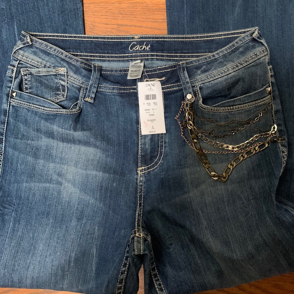Cache - Women’s Jeans Size 8 NWT - Picture 4 of 6